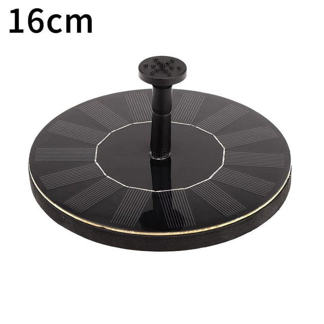Plastic Small Garden Mini Floating Water Feature Swimming Pool Fountain Solar Water Pool Bird Water Bath