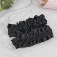 thumbnail image 4 of Ywmsfl Shirt Sleeve Holder Elastic Shirt Arm Garters for Unisex Shirt Armband Nonslip Securing Position Ruffled Garter, 4 of 19