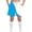 A54 Sky Blue, variant on Kids Boys Sporty Shorts Elastic Waist Drawstring Color Block Athletic Bottoms for Running Training Gym Playwear, 4T-15Y