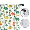 thumbnail image 4 of Blackout Kids Curtains,Dinosaur and Palm Tree Pattern Childrens Insulated Curtains Set Of 2,Bedroom Essentials,Toddler Room Decor 42"x63", 4 of 5