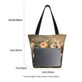 thumbnail image 3 of Easygdp Vintage Peonies Rustic Charm Bolso de Hombro para Mujer, Bolso Bandolera y Cartera de Mano Elegante para Uso Diario, 3 of 6