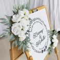 thumbnail image 4 of Botín de Flores Blancas Flores de Seda Hechas a Mano para la Decoración de Centros de Mesa de Interior y Exterior de Ceremonia ANGGREK Otros, 4 of 8
