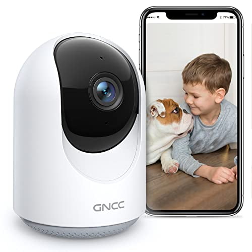 GNCC Pet Camera, 1080P Indoor Camera for Pet/Baby/Security, 2Way Audio
