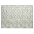 thumbnail image 2 of Addison Rugs Chantille Indoor/Outdoor Transitional Diamond Aloe Washable Rectangle Rug, 1'8" x 2'6", 2 of 6