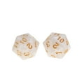 thumbnail image 4 of Paquete de 10 Dados de Veinte Lados D20 para Jugar RPG Party Games Dados ,, 4 of 8