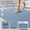 Blue, variant on Bath Mat,Ultra Thin Bathroom Rugs,Rubber Bath Mats for Bathroom,No Slip Bath Rugs,Quick Dry,Machine Washable,Low Pile,Absorbent,Shower Outside,Sink,Home Decor Accessories.Beige,