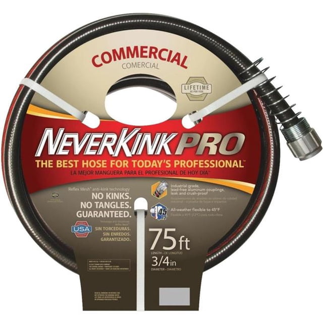 Alive Studios Neverkink Xtreme Performance Tuyau Robuste pour Ferme et Ranch 0,75” x 75 Pieds
