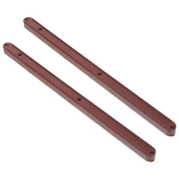 2Pcs Drawer Slides Furniture Guide Slides Plastic Drawer Runners Draw Rail Replacements