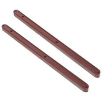 Masteelf 2 Pcs Draw Runners Replacement Drawer Tracks Guides Furniture Brown