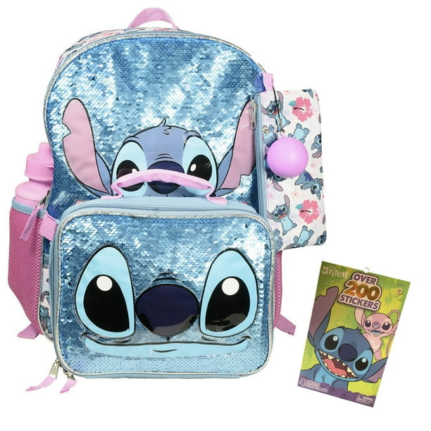 stitch sequin backpack