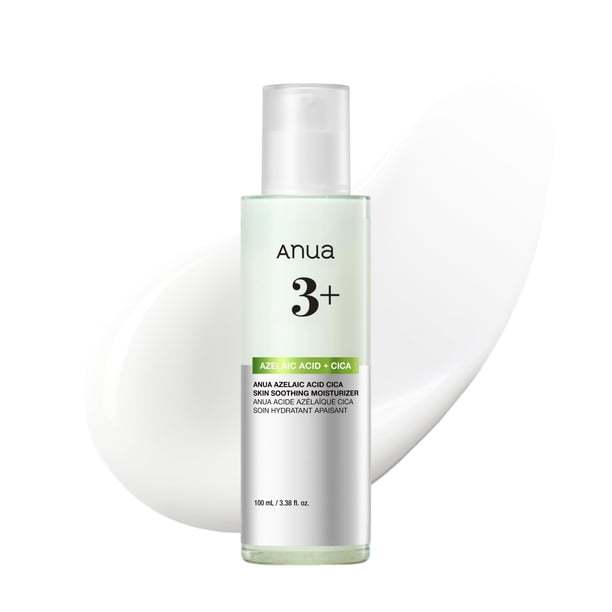 Crema hidratante ANUA Ácido azelaico CICA calmante para la piel, 100 ml