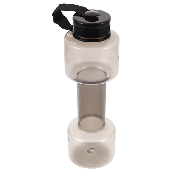 OULII Leakproof Plastic Dumbbell Water Bottle for Fitness, Gym, Sports, and Outdoor Hydration Use