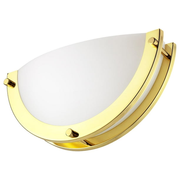 Sunlite 12w Led Half Moon Wall Sconce 3000k Warm White Com Sunlite 12w Led Half Moon Wall Sconce, Half Moon Light Fixture
