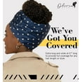 thumbnail image 4 of Olivia Sylx African Headscarf - Head Wrap Scarf & Headwrap for Women - Jersey Hair Scarf for Black Women - Soft & Breathable, 4 of 6