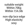 thumbnail image 2 of Garter Belts For Thigh Highs Black Stockings For Women Thigh High Stockings Thigh High Socks Black Tights Nylons For Women, 2 of 6