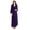 Purple, variant on LOFIR Womens Fleece Robe - Plush Long Bathrobe Warm Super Soft Fluffy Robe for Women, Ladies Sleepwear (S/M, Gray)