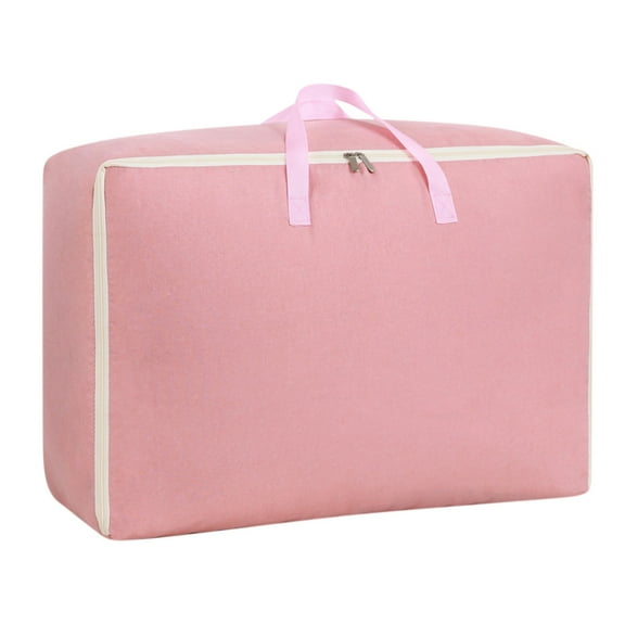 HomeDM Comforter Storage Bags, Moving Comforter Blanket Storage Bags Closet Organizers and Storage Containers for Clothes with Strong Handles&Zippers for Bedding Pillow