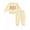 Apricot, variant on Toddler Baby Boys Clothes 12 Months Boys Fall Winter Outfits 18 Months Boys Long Sleeve Cute Pattern Round Neckline Sweatshirt Pants 2PCS Clothing Set Apricot