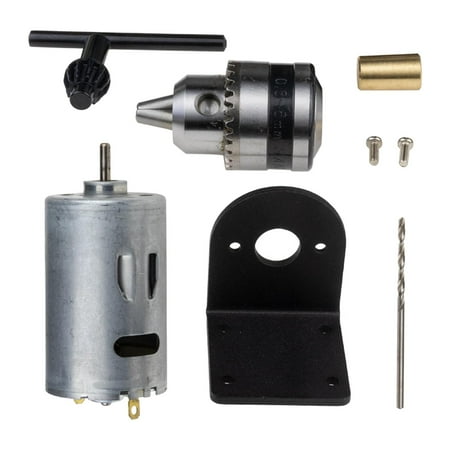 

Motor with Supply Lathe Press 555 Motor Tools Accessories Micro drill bit DIY Hand Drill Chuck for Metal Drilling Woodworking Wood Set A