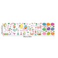 thumbnail image 2 of easter door decorations Easter Glass Sticker Sticker Decorative Sticker Window Wall Rabbit Wall Sticker, 2 of 7