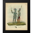 thumbnail image 2 of Meyrick 15x18 Black Modern Framed Museum Art Print Titled - Men in Armour II, 2 of 5