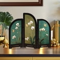 thumbnail image 4 of Creatine Acrylic Folding Screen Desktop Ornament Elegant Decorative Partition For Home, 4 of 7