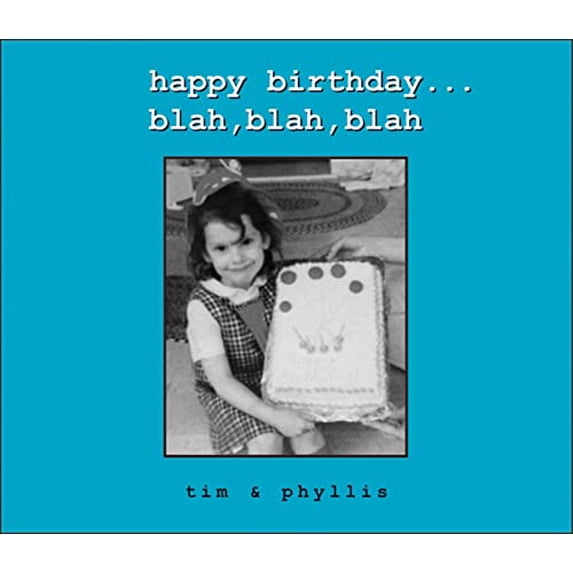 Pre-Owned Happy Birthday...Blah, Blah, Blah Paperback