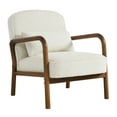 thumbnail image 6 of Charlie Boucle Upholstered Armchair in Ivory, 6 of 10
