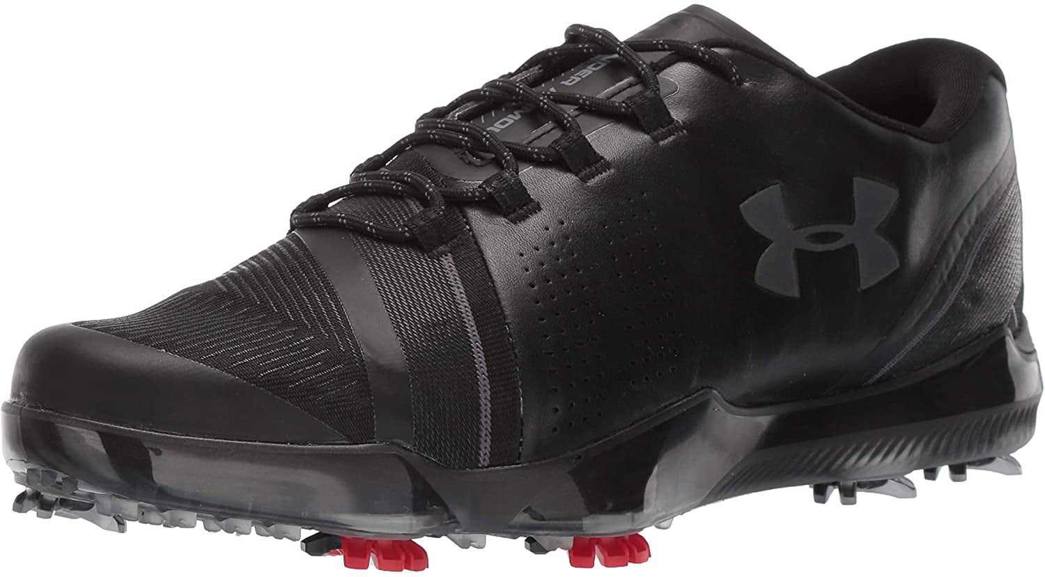 Under Armour Men's Spieth III Golf Shoe, Black (001)/Black, 11
