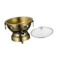 thumbnail image 3 of Lipstore Petite Marmite Fondue Chinoise Buffet Chaud Petite Marmite pour Camping Fête Usage Domestique Bronze, 3 of 8