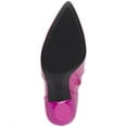 thumbnail image 4 of INC Womens Ibrina Faux Leather Pointed Toe Ankle Boots, 4 of 4