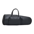 thumbnail image 1 of Bolsa gruesa Suona, accesorios de viaje, bolsa de almacenamiento de instrumentos musicales de cuero PU negro, 1 of 9