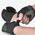 thumbnail image 2 of Eigraketly 2 piezas de guantes de ciclismo resistentes al desgaste para mujer, herramientas antideslizantes para montar, verano, transpirables, a prueba de Ciclismo Negro L Eigraketly OD026171-02, 2 of 6