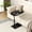 Black, variant on Danolapsi Side Table Sofa Tray for Couch, 360° Swivel Laptop Stand,Tiltable Desktop & Height Adjustable End Table, c Shaped End Table with Heavy Metal Base, Applicable to Bedside, Recliner