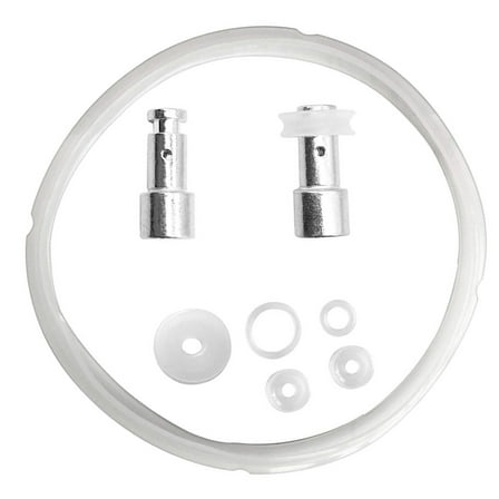 Durable Silicone Gasket and Float Set Replacement Float and Seal Silicone Gasket for 5/6 Quart Electric Pressure Cookers