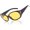 A4 Violer Gradient Wrap Around Frame, variant on Night-Vision Driving Glasses Wrap Around Anti Glare with Polarized Yellow Lens for Women