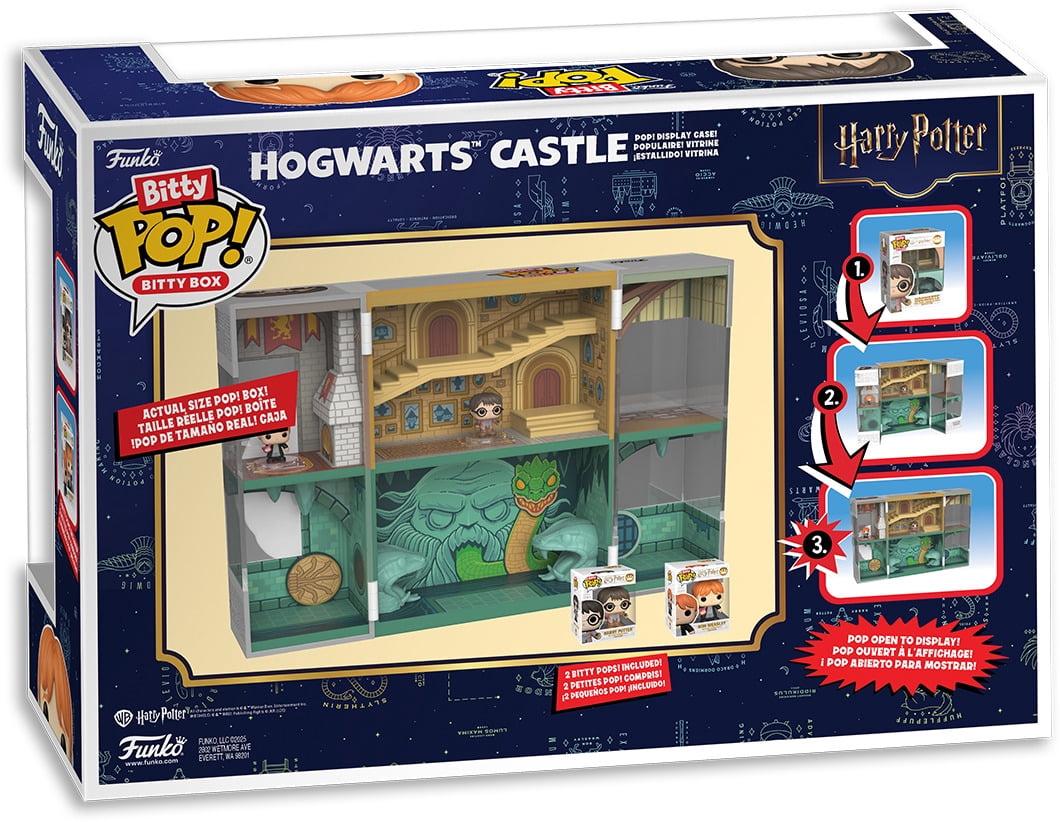 Funko Bitty POP! Box: Harry Potter - Hogwarts with Harry and Ron Collectible Vinyl Mini Figure