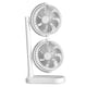 thumbnail image 4 of Ventilador de escritorio Perfecl Ventilador portátil de doble cabezal, 4 of 8