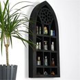 thumbnail image 5 of Wall Mounted Floating Shelves Old Church Window Crystal Wall Shelf Wall Hanging Gothic Boho Black E, 5 of 5