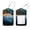 Sunset Sea Shore, variant on RATGDN 2Pcs Sunset Sea Shore Luggage Tags with Information Card