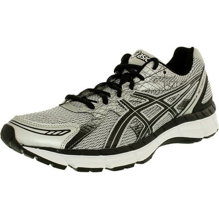 Asics Men's Gel-Excite 2 White/Black/Silver Ankle-High Cross Trainer Shoe -