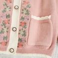 thumbnail image 6 of Gibobby Sweater Unisex Toddler Baby Girls 0-12 Months 2t 3t 4t 5t Toddler Long Sleeve Button Front Cardigan Sweaters Casual Kids Fall Winter Clothes(2-3 Years,Red), 6 of 7