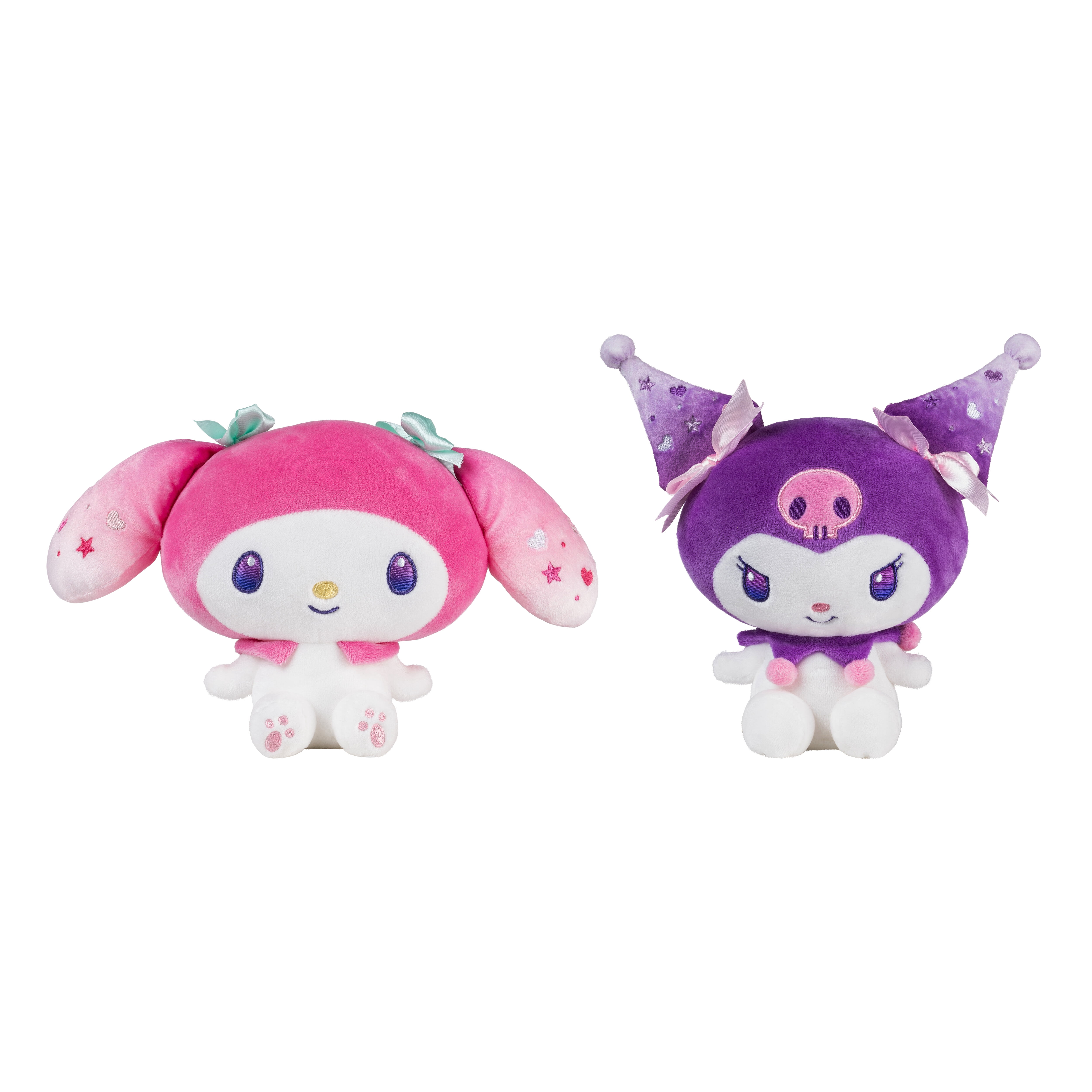Hello Kitty - 20th Anniversary - Kuromi and My Melody - 8 inch Plush 2-Pack