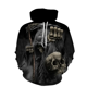 thumbnail image 3 of Nueva sudadera con capucha para hombre, estampado de calavera en 3D, jersey con estampado de tendencia urbana, manga larga, estilo hip hop, informal, holgada, para otoño, ropa para hombre, 3 of 5