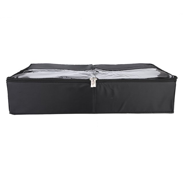Plegable a prueba de polvo multi rejilla debajo la cama equipaje ropa Ropa interior organizador caja almacenamiento