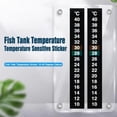 thumbnail image 3 of Self-Adhesive Fish Tank - 5 Pieces - Temperature Stickers - Aquarium Thermometer Strip - Water Temperature Sticker - 10°C ~ 40°C - Strip Water Temperature Sticker Sticker Thermometer for Aquarium, 3 of 6