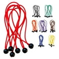 thumbnail image 4 of 6 Pcs 15 cm Balle Robuste Balle Bungee Bungee Cordon Cordon à Attacher Sangles de Auvent Vert, 4 of 9