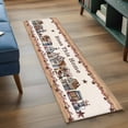 thumbnail image 3 of Bless This Runner Rugs 2x6 ft Home Farmhouse Country Star Barn Bucket Berry Washable Hallway Rugs Non-Slip Floor Mats Absorbent Carpet Bedside Runners for Bedroom Kitchen Bathroom Laundry Room, 3 of 9