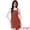 Brick Red, variant on DARING DIVA Women's Mini Short Length Adjustable Strap Pinafore Dress M Deep Grey