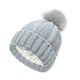 thumbnail image 1 of Gorro de invierno Minnieouse con forro de satén Gris claro, 1 of 6